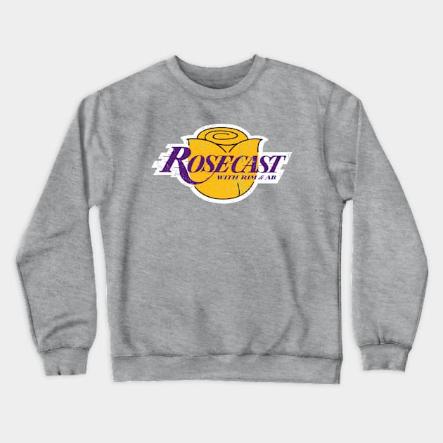 LA Rosecast Crewneck Sweatshirt by apanian